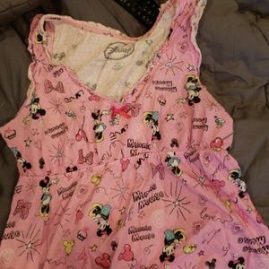 Minnie mouse capris pajama set